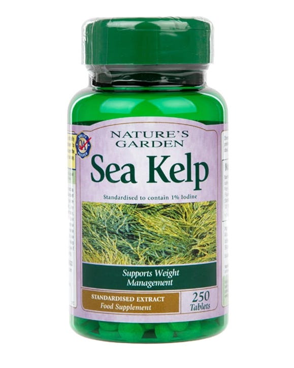 Nature’s Garden Sea Kelp 15mg 250 Tablets